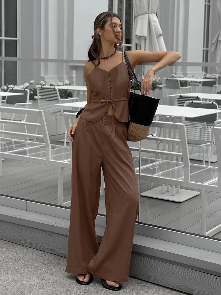 Top and Pants Set