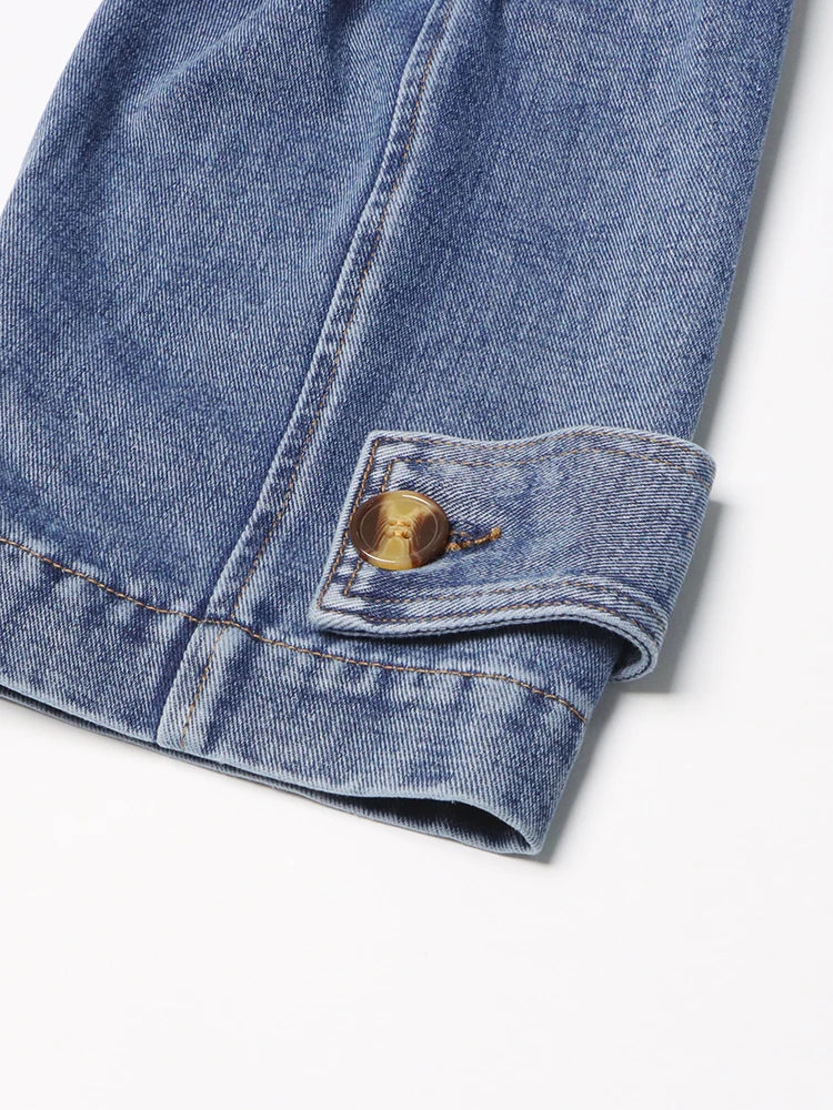 Denim Trench Coat