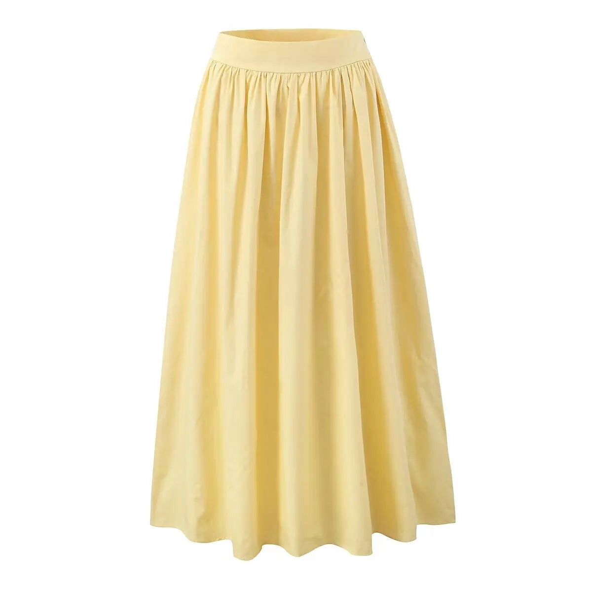 High Waist Midi Skirt