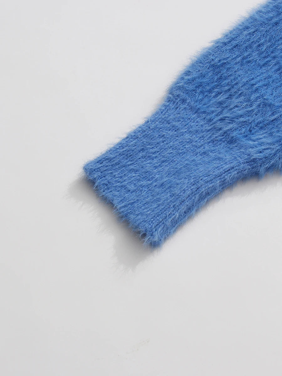 Blue Cardigan