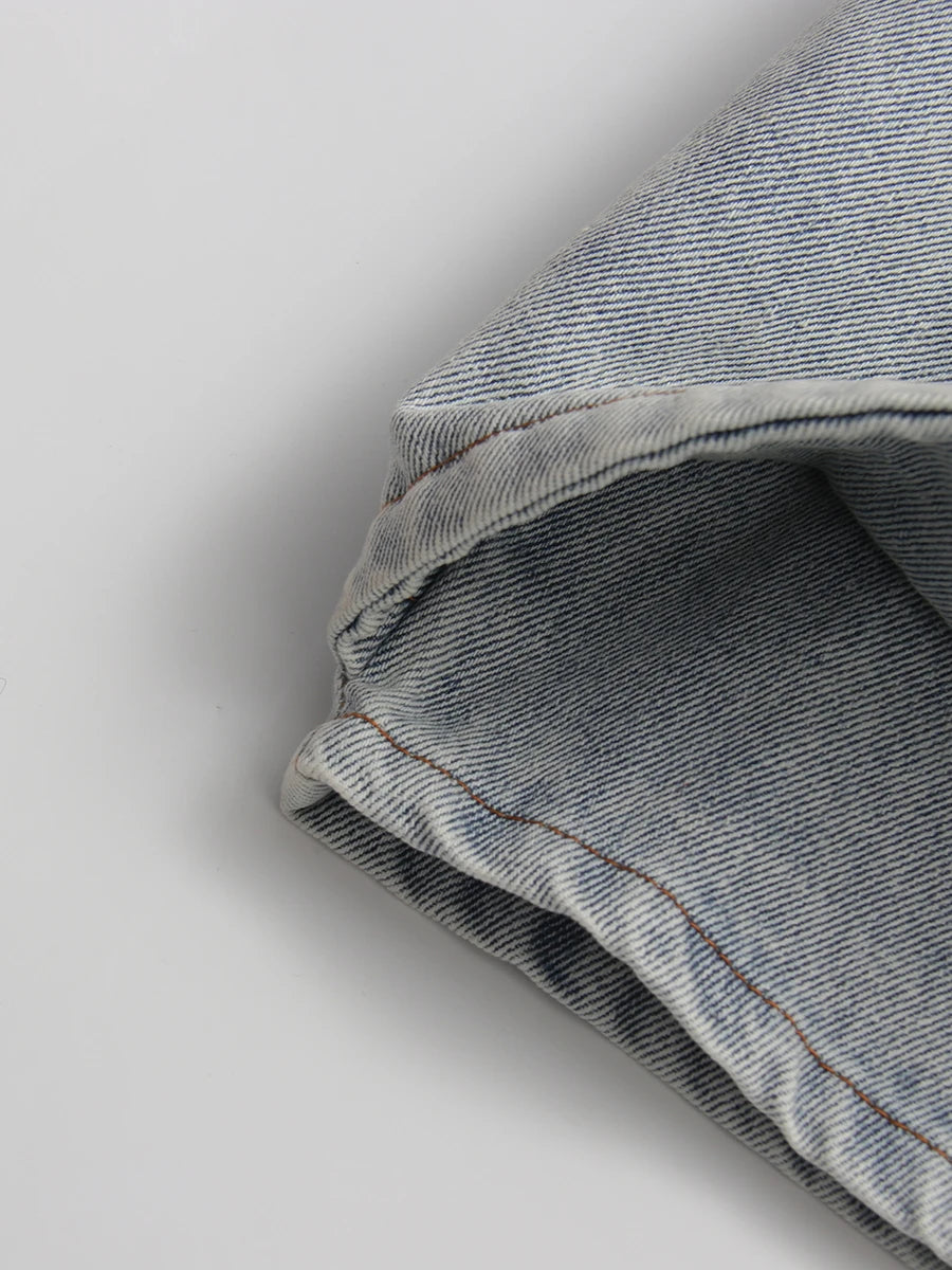 Halter Denim Mini Dress