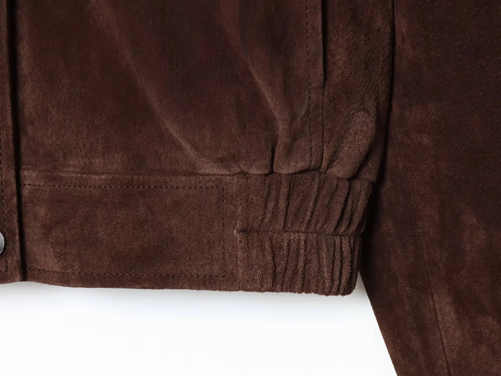 Faux Suede Brown Jacket