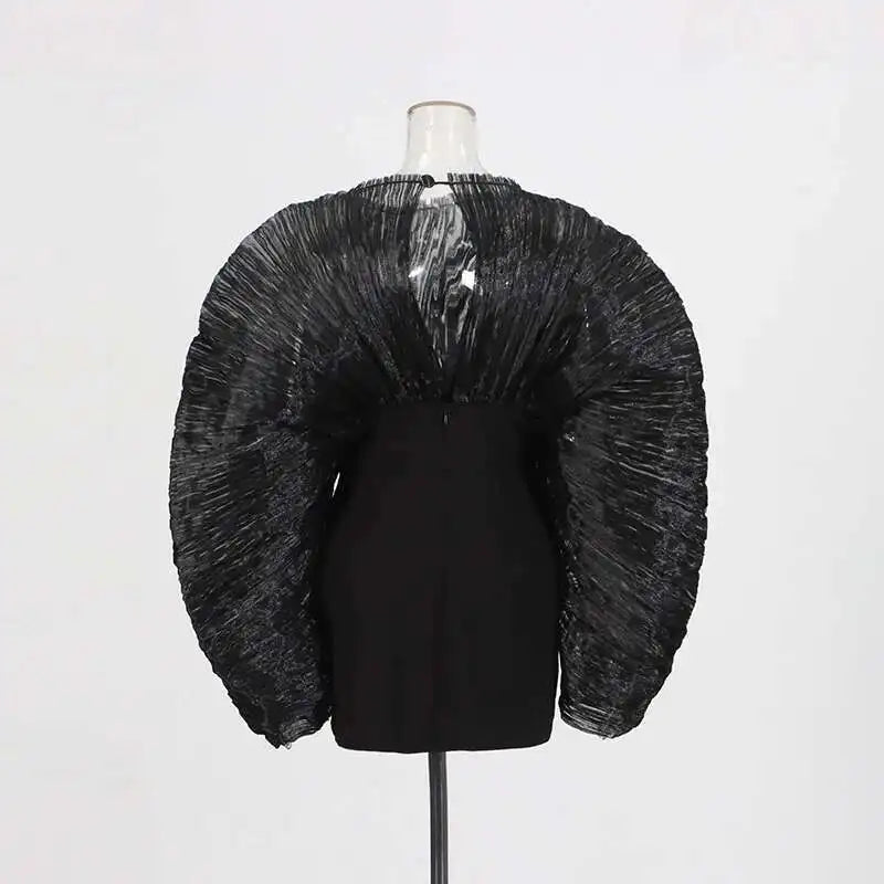 Black Organza Dress