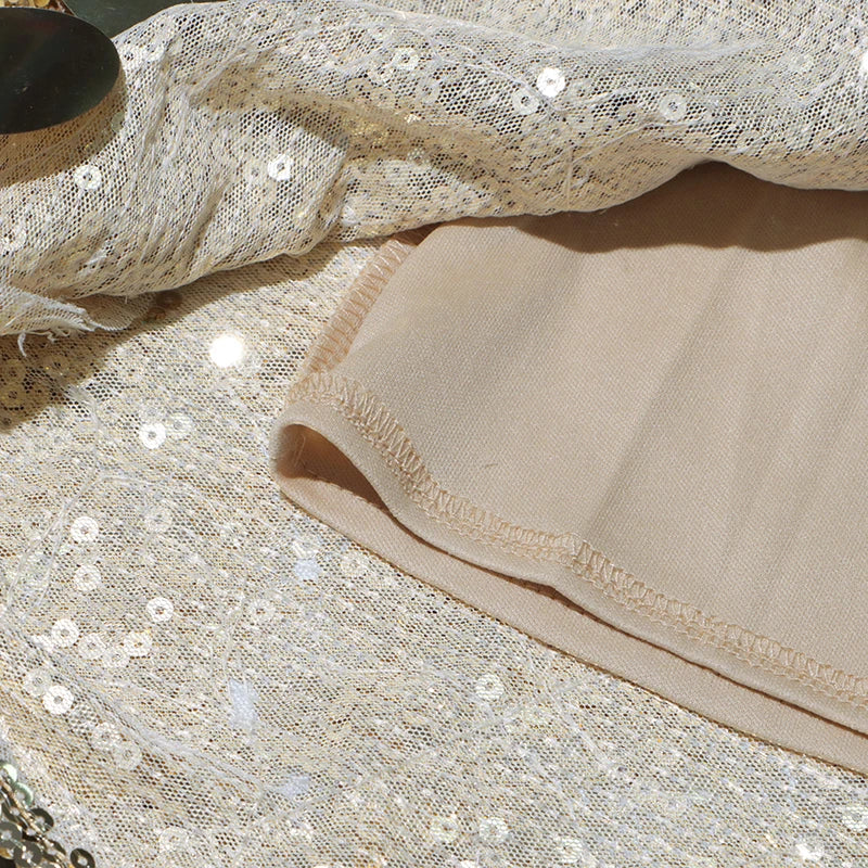 Sequins Midi Skirt