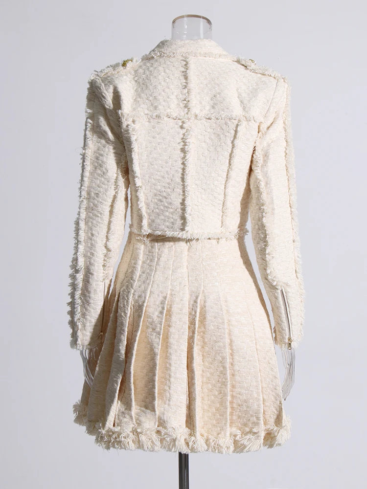 Minimalist Jacket and Skirt