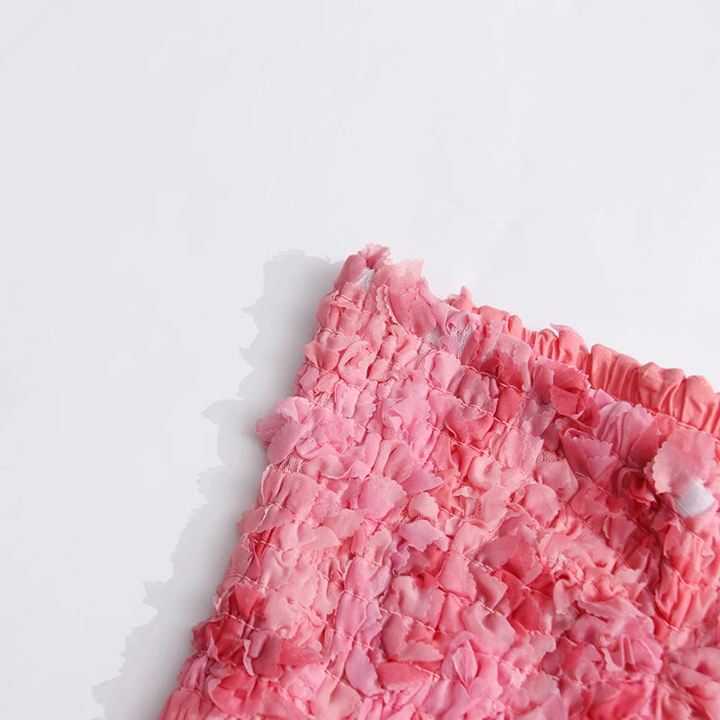 Ruffled Mini Dress