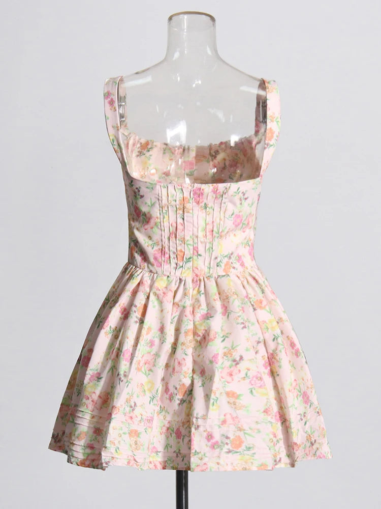 Print Mini Dress