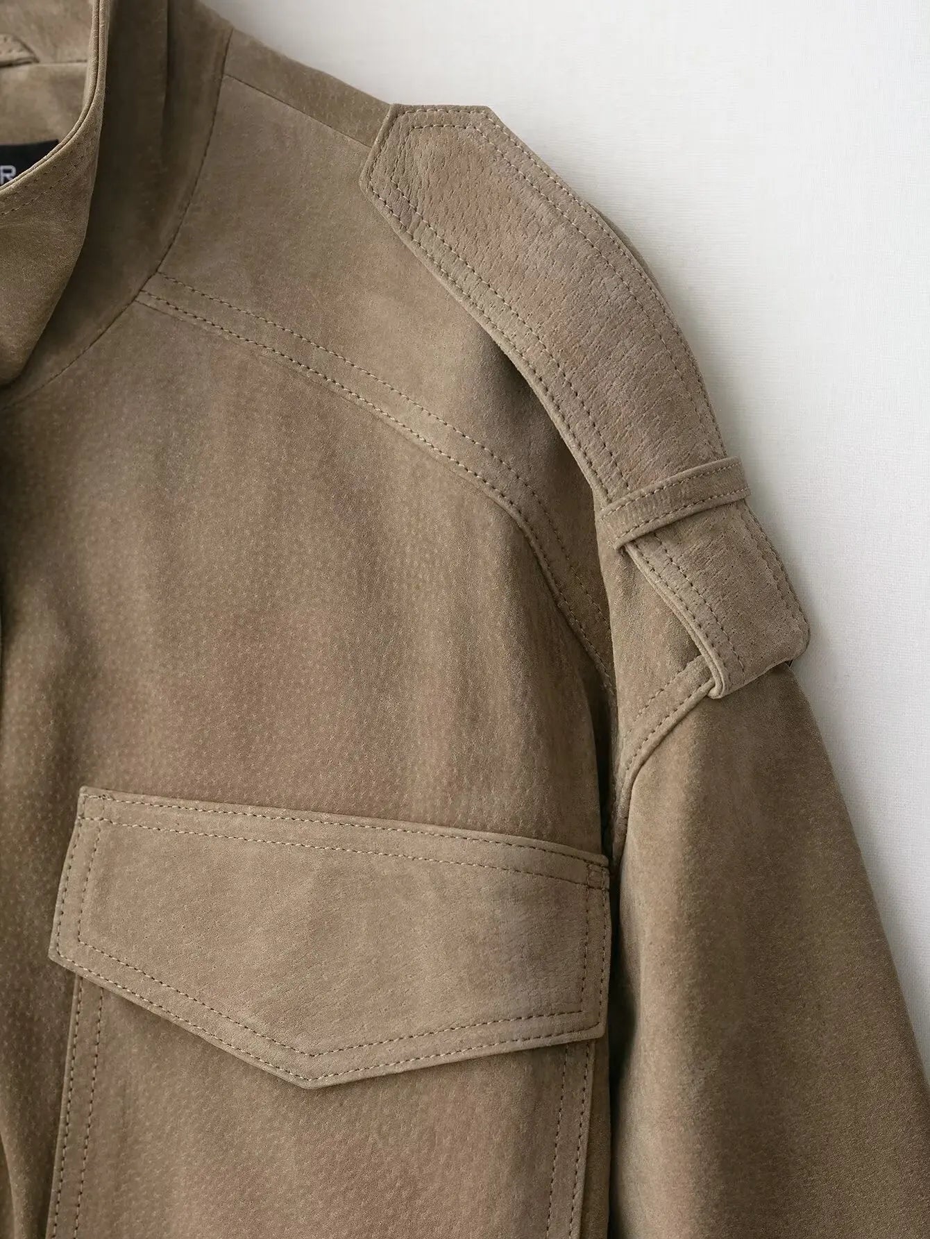 Faux Suede Jacket