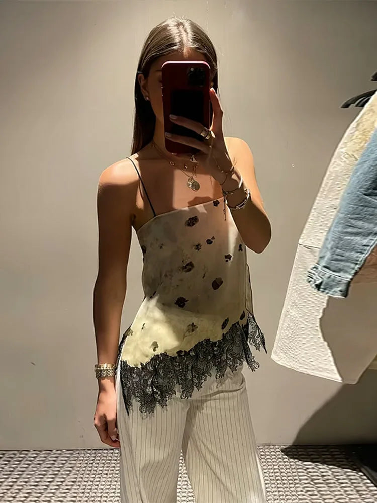 Lace Chiffon Set