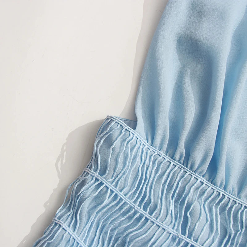 Deep V Neck Dress