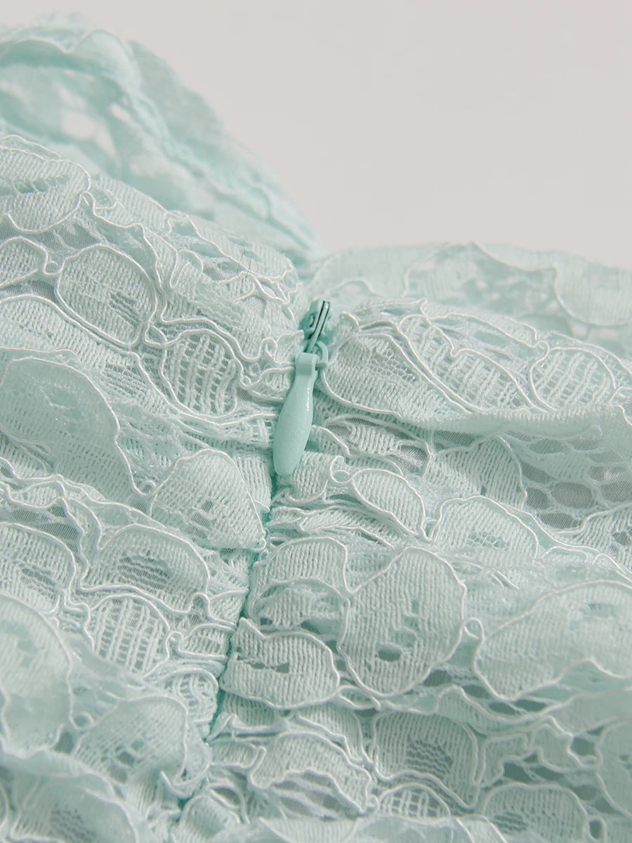 Embroidery Lace Dress