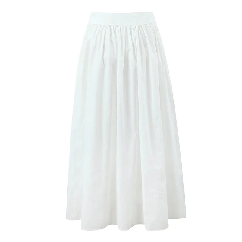 High Waist Midi Skirt