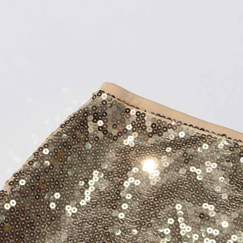 Sequins Midi Skirt