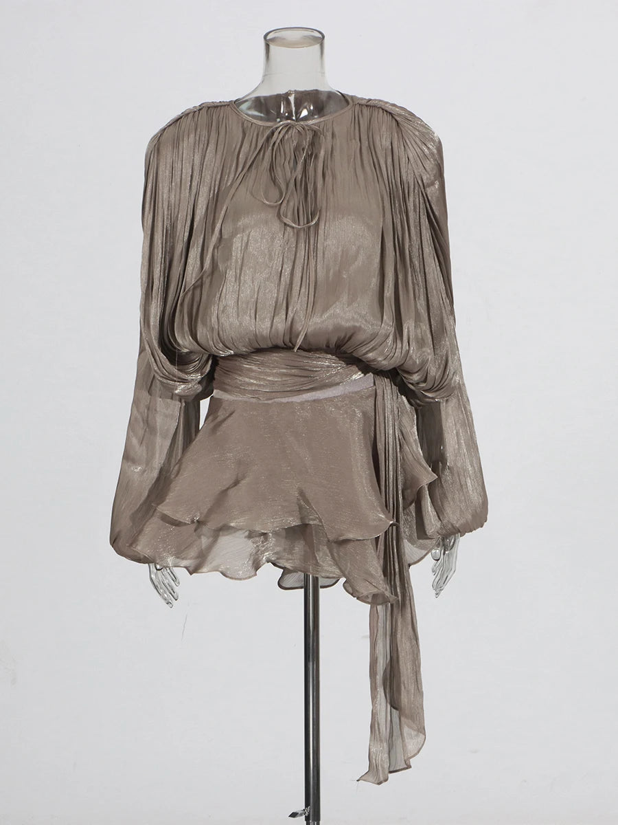 Blouson Mini Dress