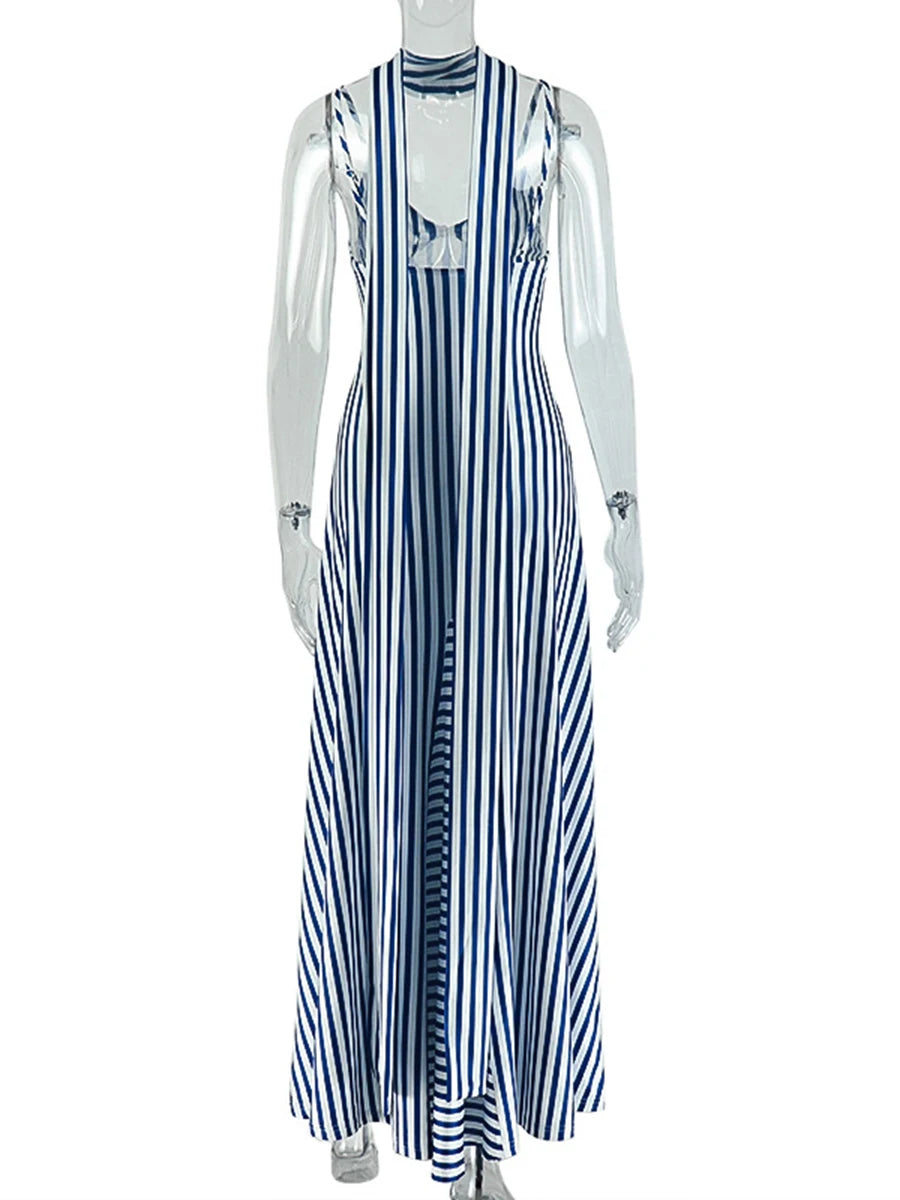 Striped Maxi Dress