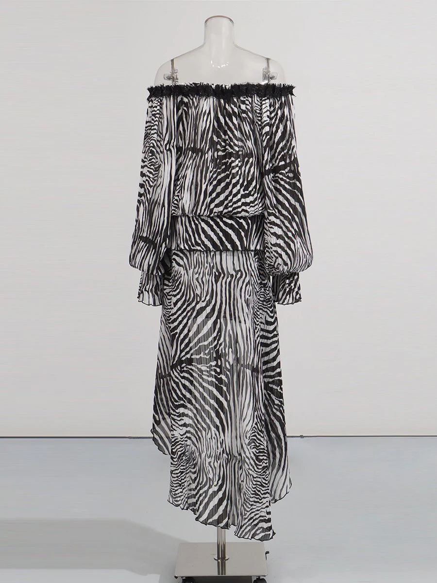 Stripe Two Piece Set