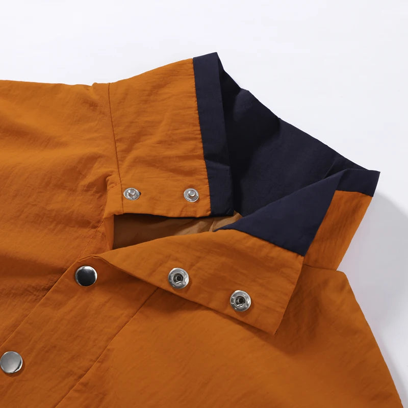 Retro Windbreaker Jacket