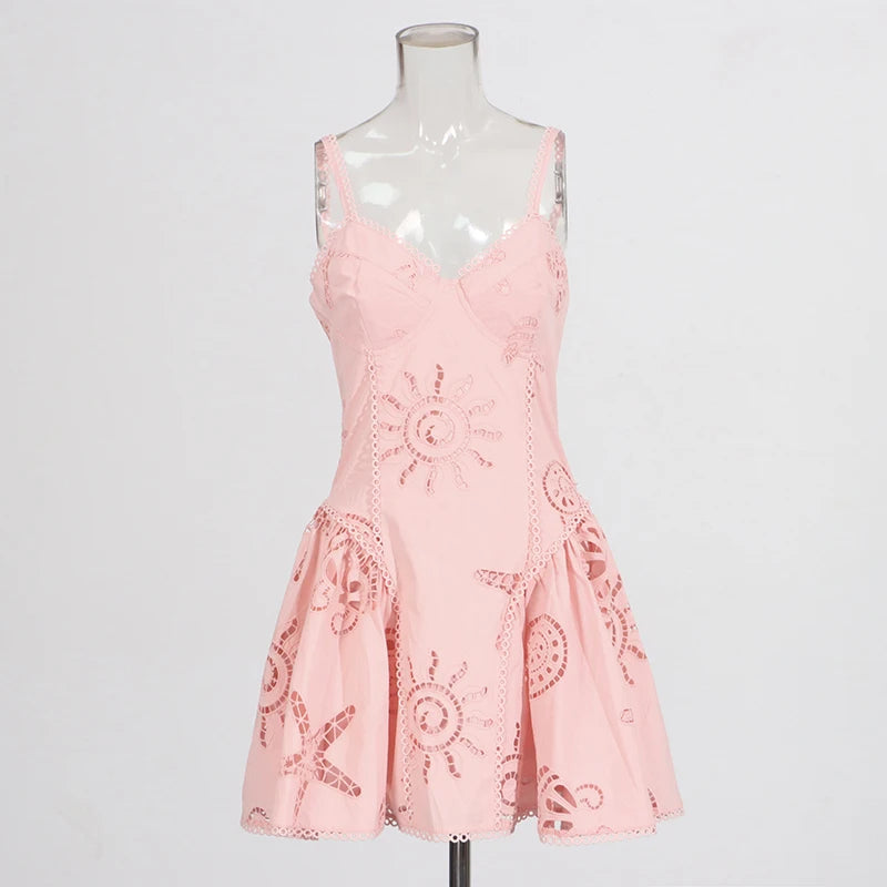 Embroidered Design Dress