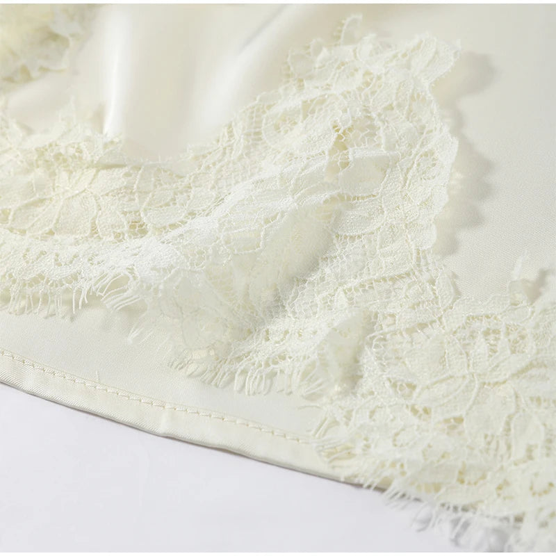 Satin Lace Set