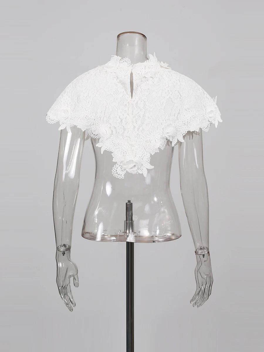 Dress with Cape