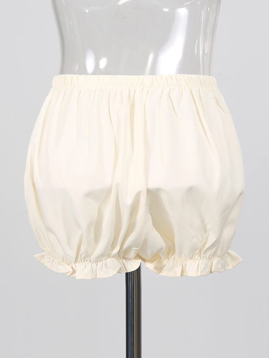 Ruched Mini Dress