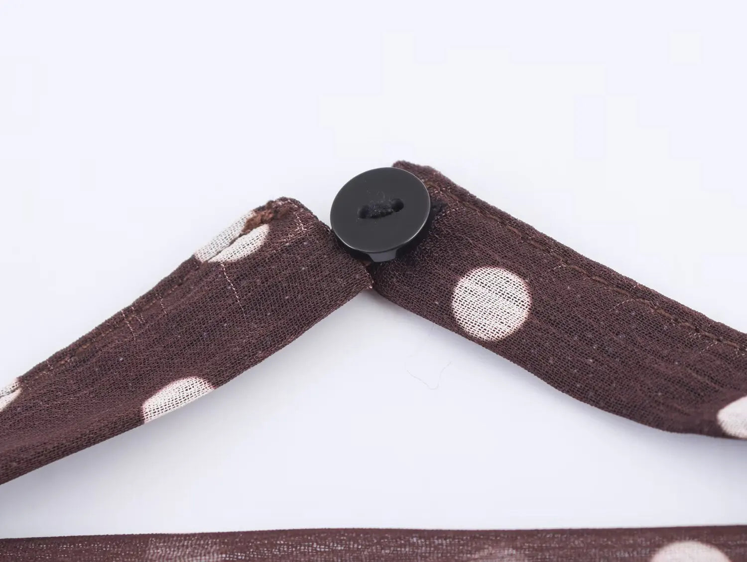 Polka Dot Brown Top