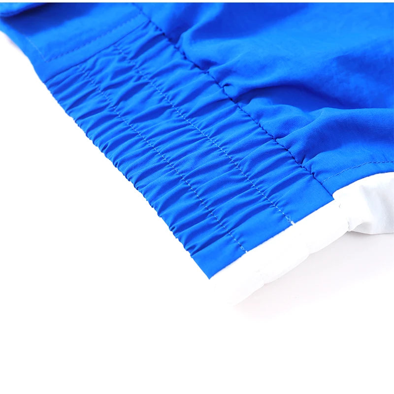 Color Blocked Windbreaker Jacket