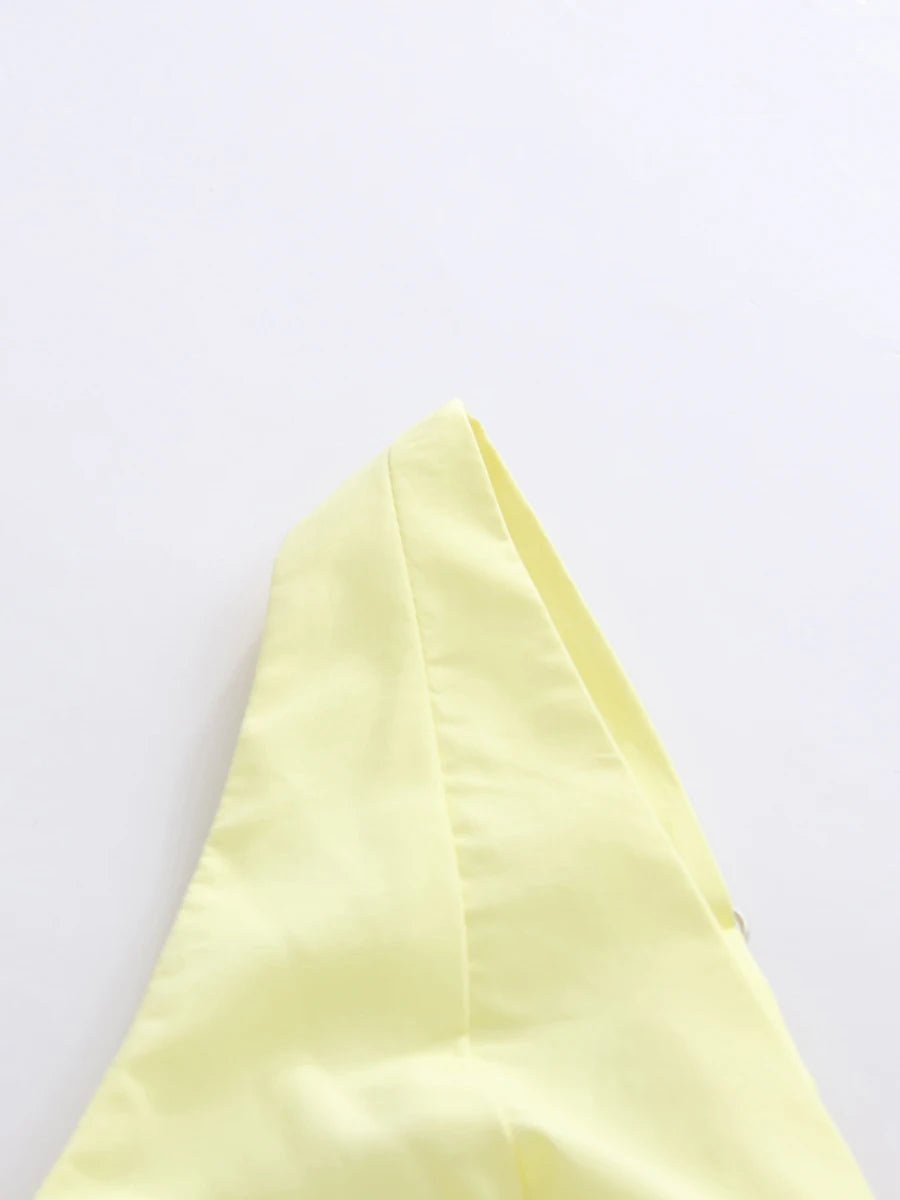 V-Neck Midid Dress