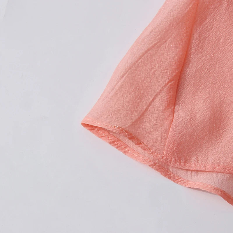 Cascading Ruffles Mini Dress