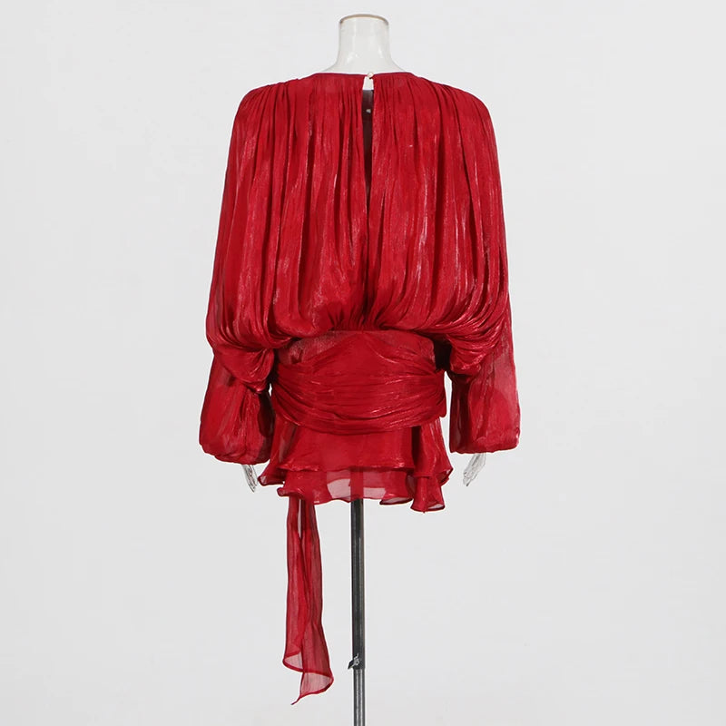 Blouson Mini Dress