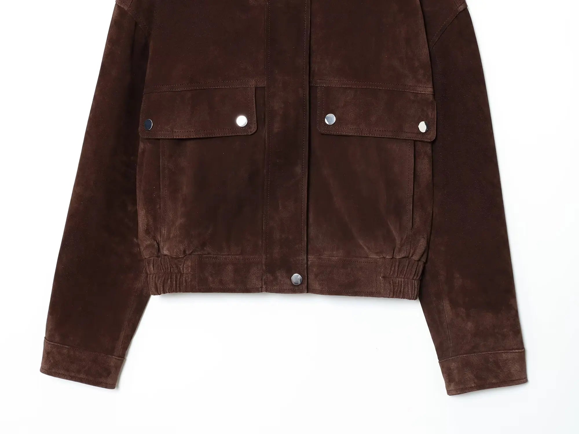 Faux Suede Brown Jacket