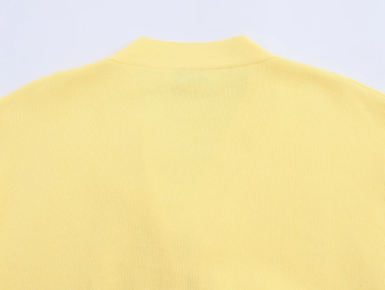Yellow Knit Top