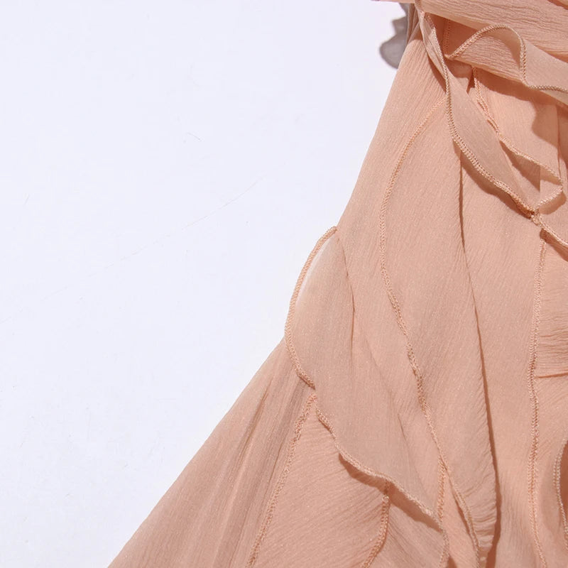 Slash Neck Mini Dress