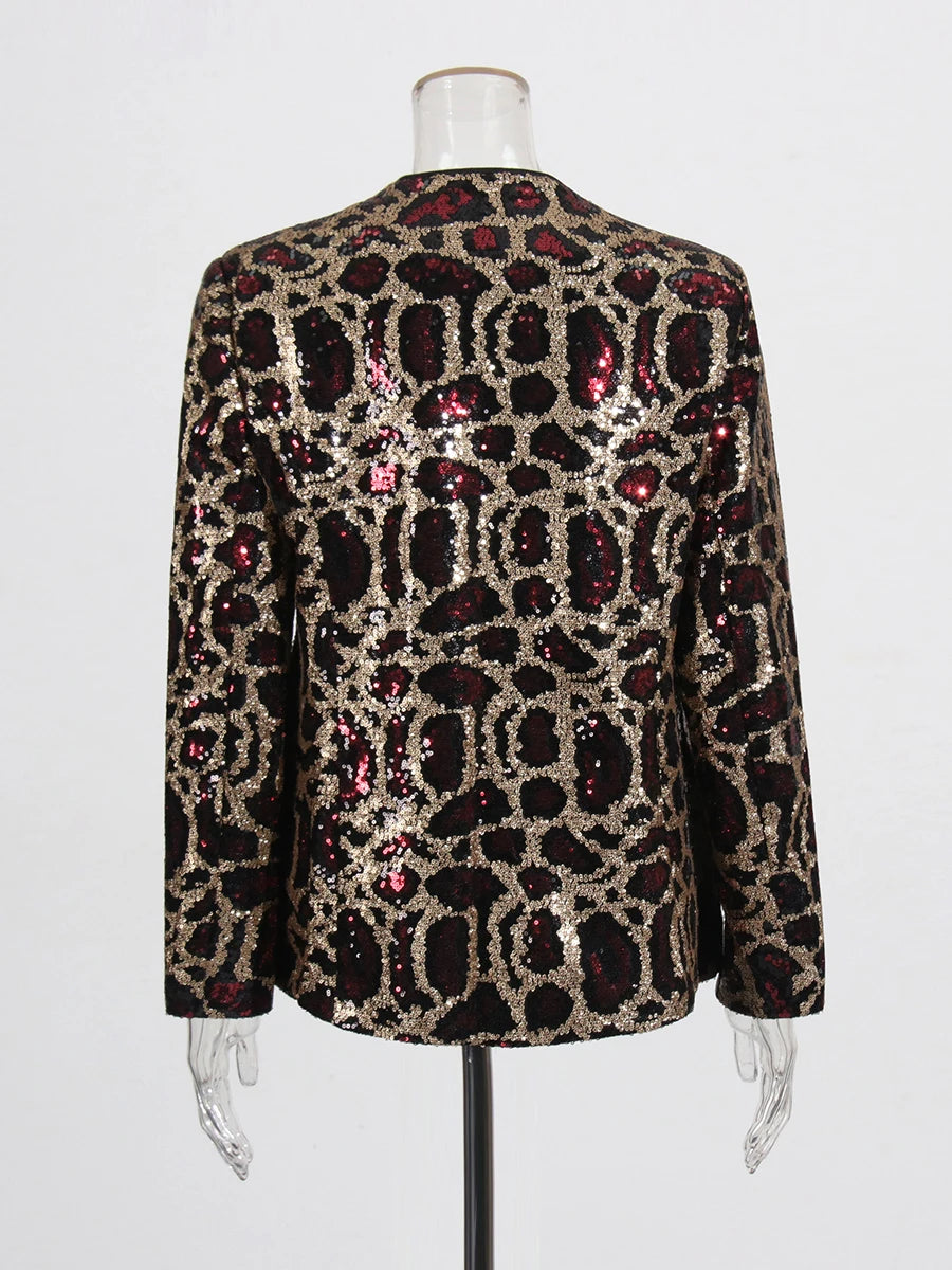 Sequins Pattern Jacket