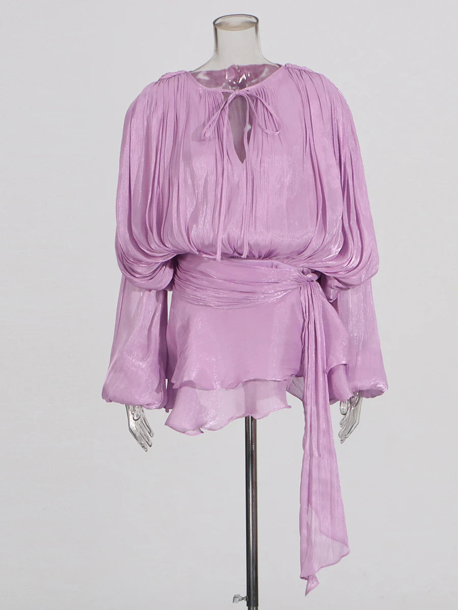 Blouson Mini Dress