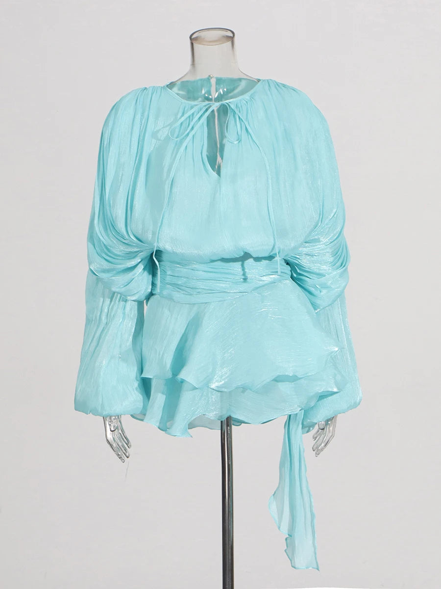 Blouson Mini Dress