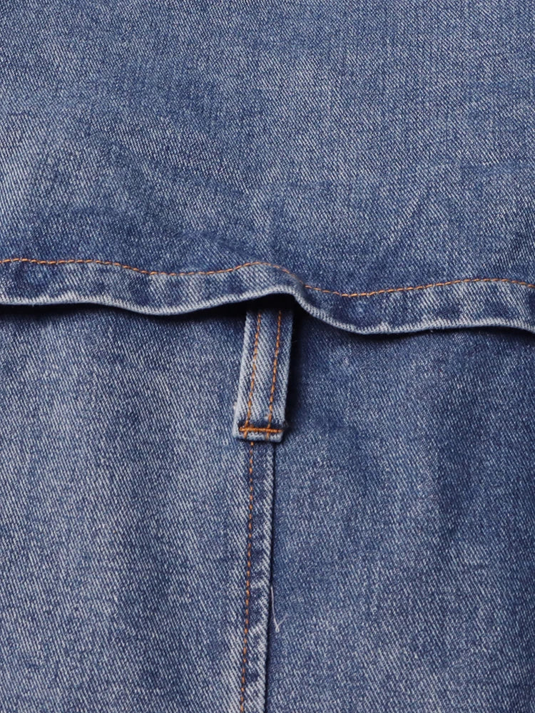 Denim Trench Coat