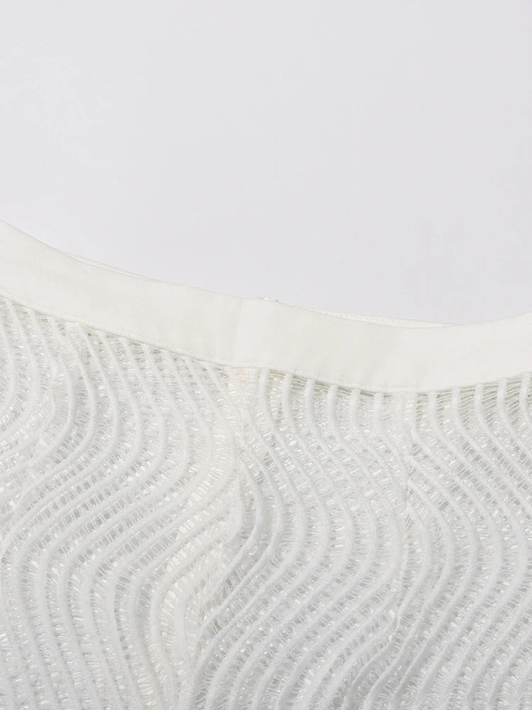 Sheer Lace Trousers