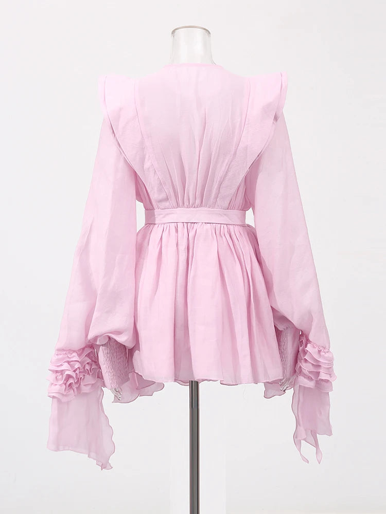 Ruffles Mini Dress