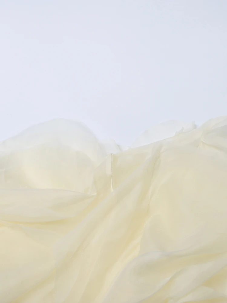 Chiffon Ruffle Blouse