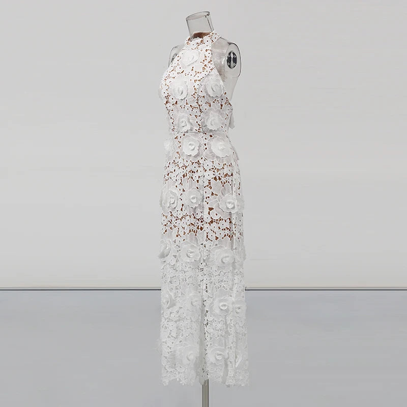 Lace Midi Dress