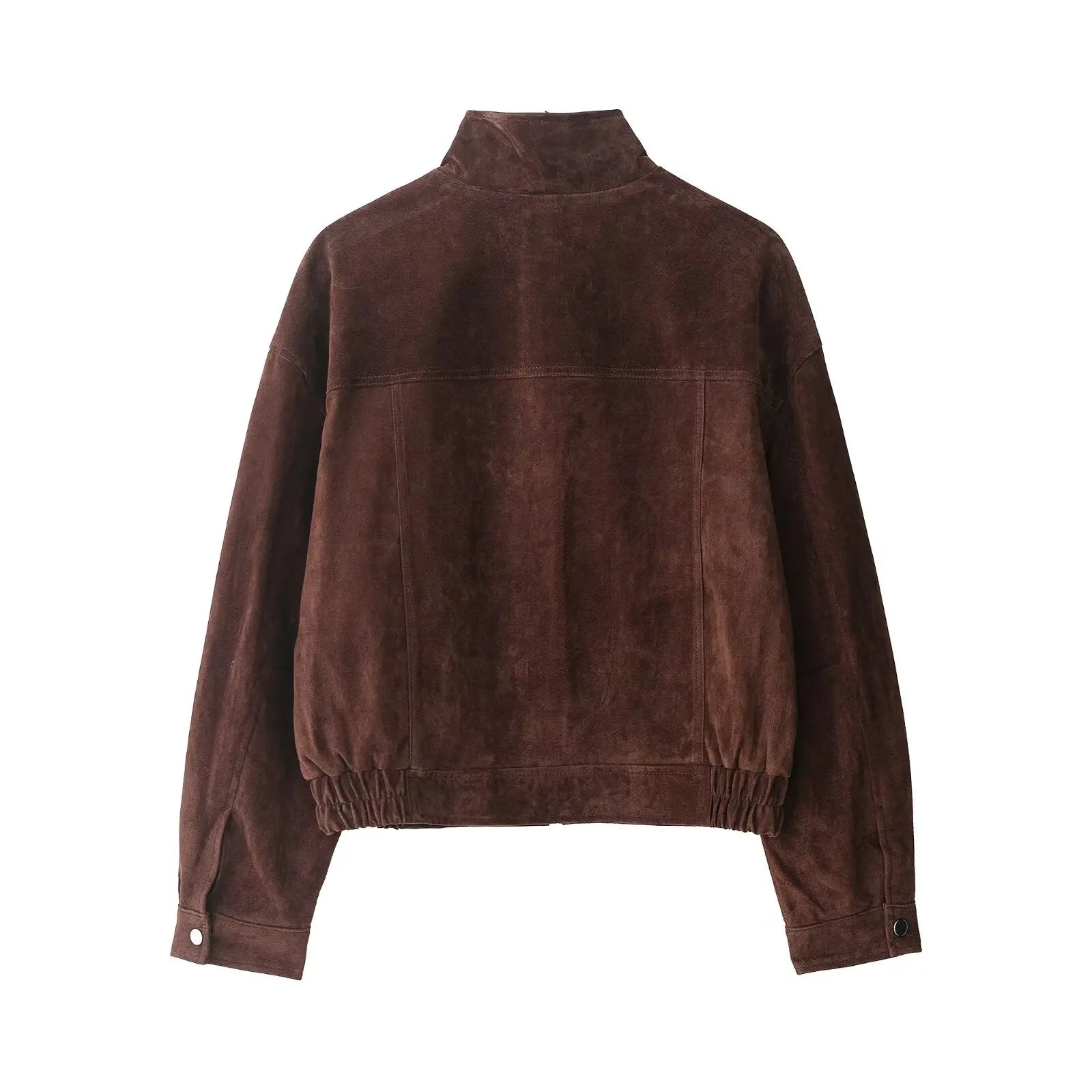 Faux Suede Brown Jacket
