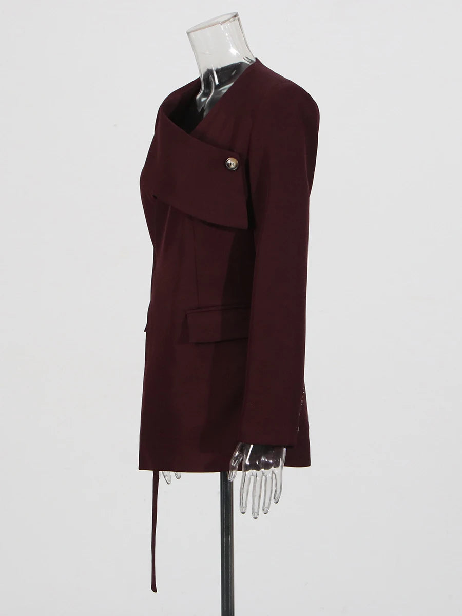 Asymmetrical Blazer