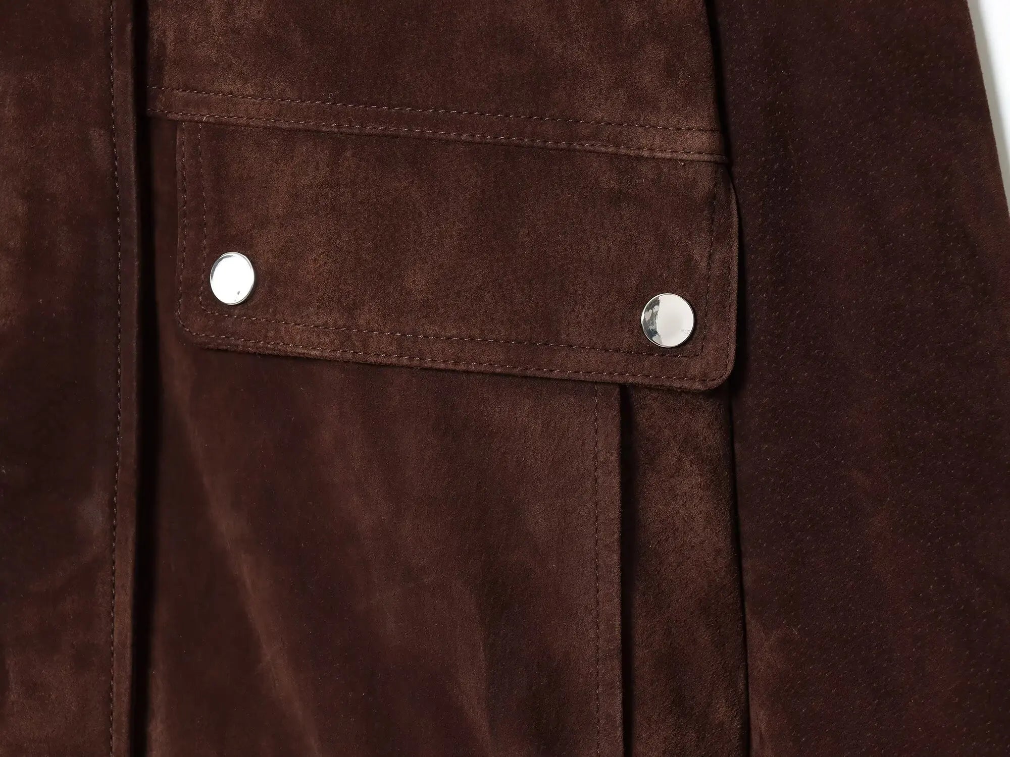 Faux Suede Brown Jacket