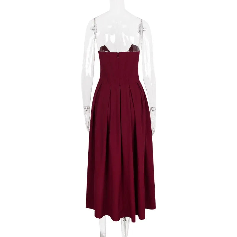 Strapless Evening Dress