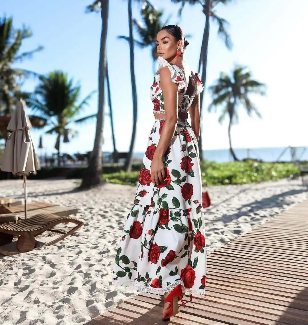 Two Piece Skirt Set