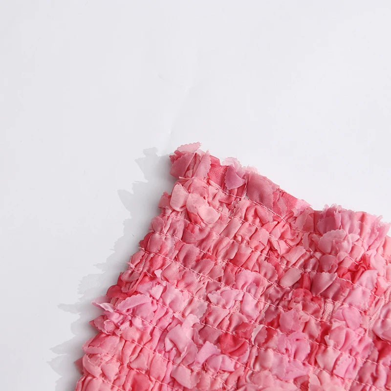 Ruffled Mini Dress