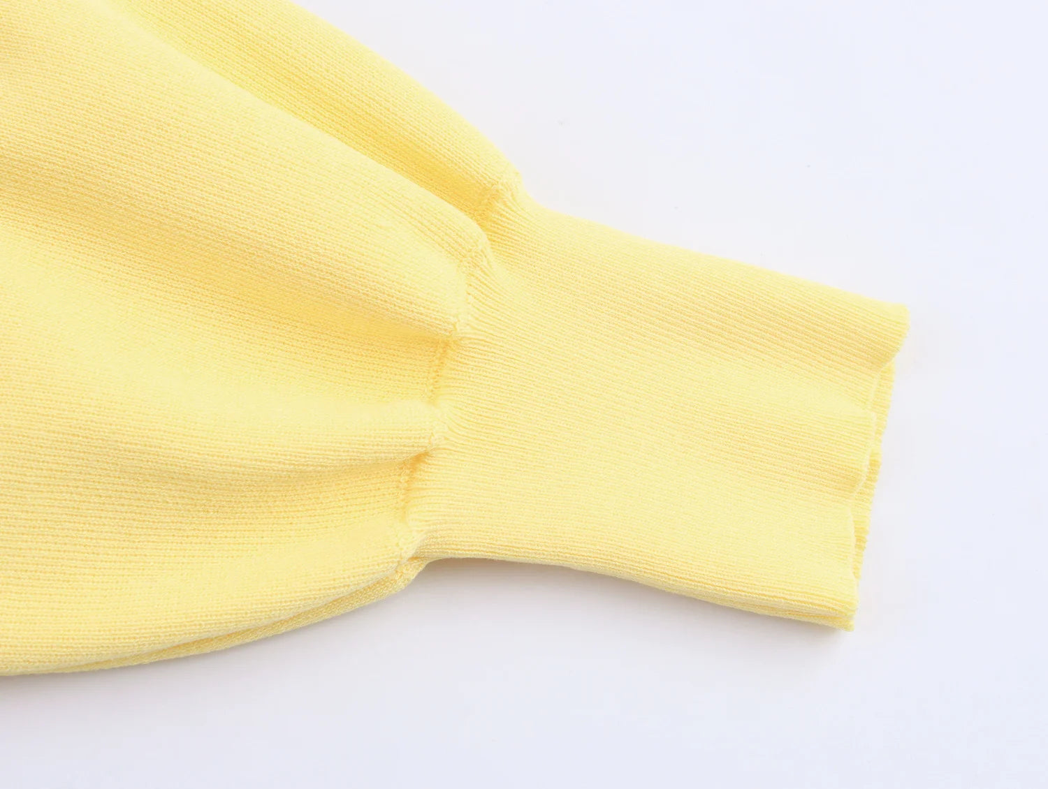 Yellow Knit Top