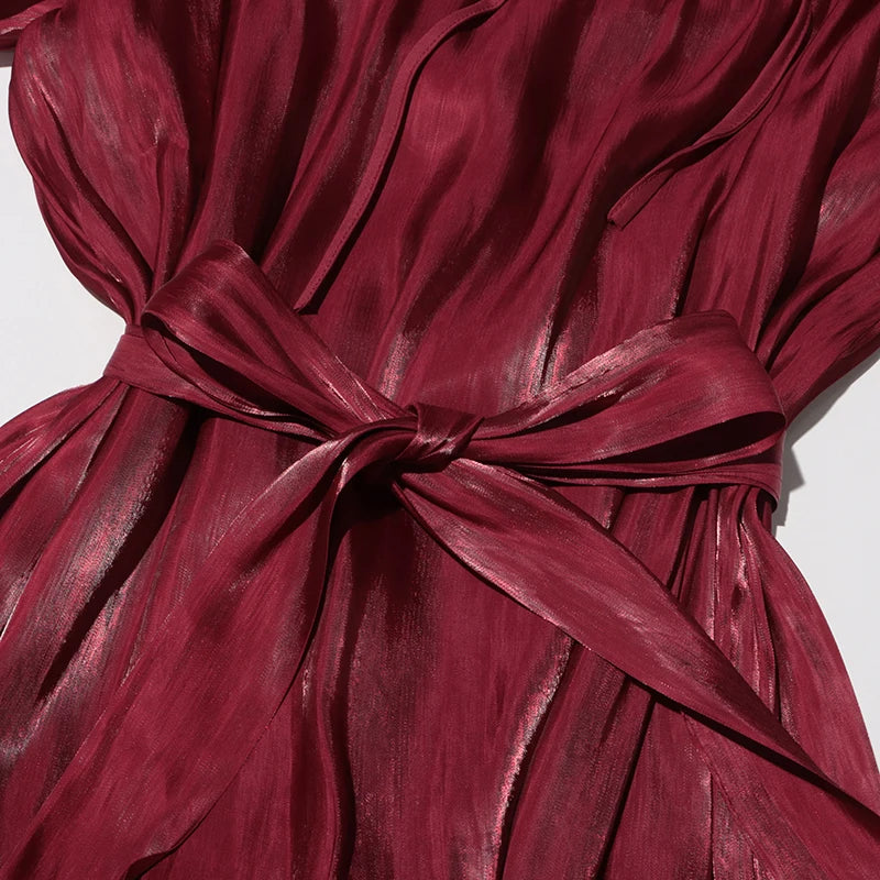 Belted Maxi Dress