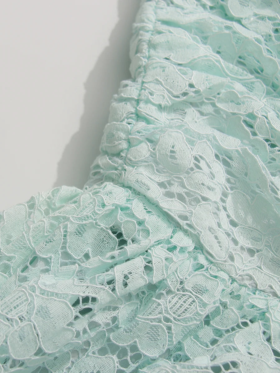 Embroidery Lace Dress